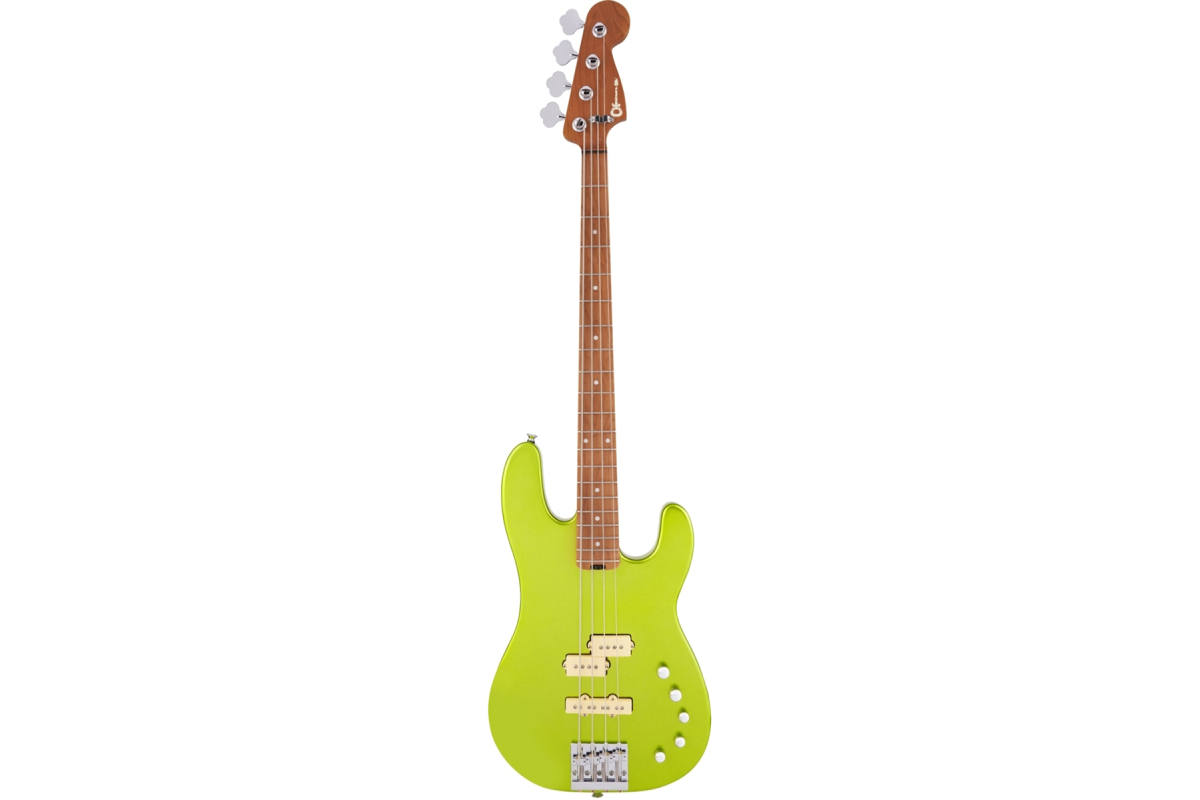 CHARVEL PRO-MOD SAN DIMAS BASS PJ IV LIME GREEN METALLIC Бас-гитара