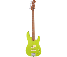 CHARVEL PRO-MOD SAN DIMAS BASS PJ IV LIME GREEN METALLIC Бас-гитара CHARVEL PRO-MOD SAN DIMAS BASS PJ IV LIME GREEN METALLIC Бас-гитара