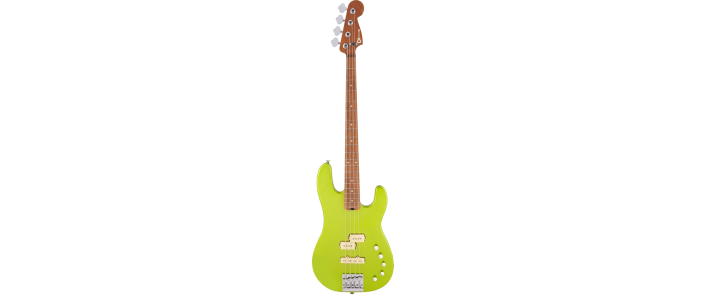 CHARVEL PRO-MOD SAN DIMAS BASS PJ IV LIME GREEN METALLIC Бас-гитара