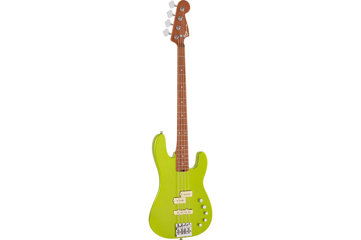 CHARVEL PRO-MOD SAN DIMAS BASS PJ IV LIME GREEN METALLIC Бас-гитара
