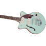 Гитара полуакустическая GRETSCH G2655T-P90 STREAMLINER CENTER BLOCK JR. DOUBLE-CUT P90 WITH BIGSBY MINT METALLIC