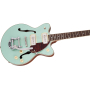 Гитара полуакустическая GRETSCH G2655T-P90 STREAMLINER CENTER BLOCK JR. DOUBLE-CUT P90 WITH BIGSBY MINT METALLIC