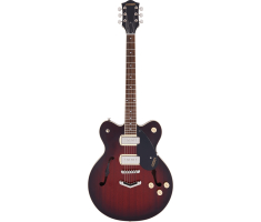 Гітара напівакустична GRETSCH G2622-P90 STREAMLINER CENTER BLOCK DOUBLE-CUT WITH V-STOPTAIL CLARET BURST