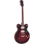 Гитара полуакустическая GRETSCH G2622-P90 STREAMLINER CENTER BLOCK DOUBLE-CUT WITH V-STOPTAIL CLARET BURST