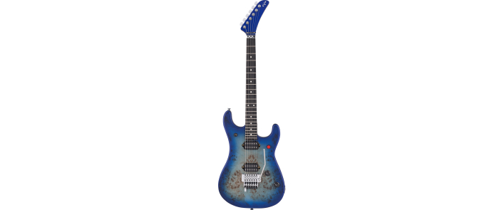 EVH 5150 SERIES DELUXE POPLAR BURL AQUA BURST Електрогітара