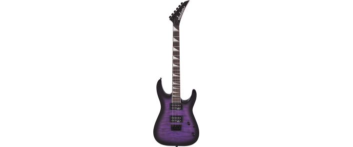 Электрогитара JACKSON JS SERIES DINKY ARCH TOP JS32Q DKA HT TRANSPARENT PURPLE BURST