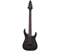 Электрогитара JACKSON JS22Q-7 DKA DINKY ARCH TOP HT TRANSPARENT BLACK BURST Электрогитара JACKSON JS22Q-7 DKA DINKY ARCH TOP HT TRANSPARENT BLACK BURST