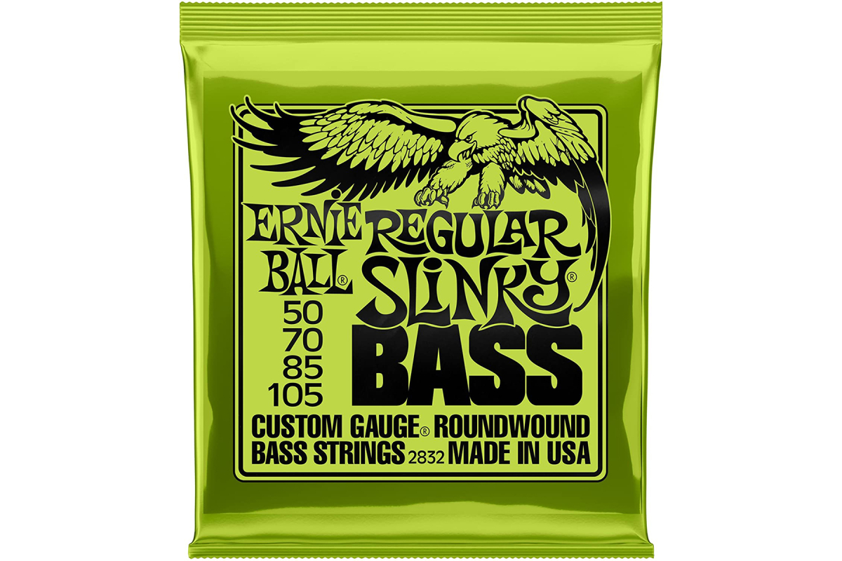 Струны для бас-гитар ERNIE BALL 2832 Regular Slinky Bass Nickel Wound 50/105