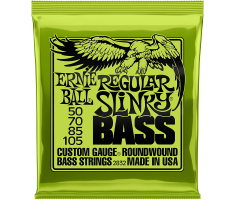 Струны для бас-гитар ERNIE BALL 2832 Regular Slinky Bass Nickel Wound 50/105