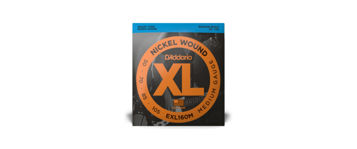 D'ADDARIO EXL-160M Струны для бас-гитар