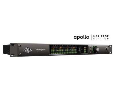 Купить UNIVERSAL AUDIO Apollo x16 Heritage Edition (Rack/Mac/TB3) Аудиоинтерфейс онлайн