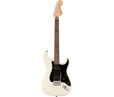 Электрогитара SQUIER by FENDER AFFINITY SERIES STRATOCASTER HH LR OLYMPIC WHITE