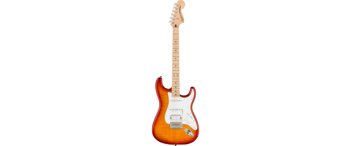 Электрогитара SQUIER AFFINITY SERIES STRATOCASTER HSS MN SIENNA SUNBURST