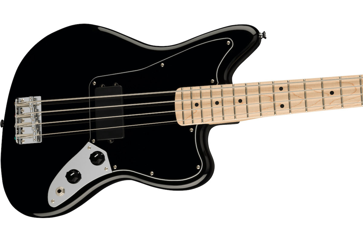 Бас-гитара SQUIER AFFINITY SERIES JAGUAR BASS MN BLACK
