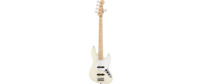 Бас-гитара SQUIER by FENDER AFFINITY SERIES JAZZ BASS V MN OLYMPIC WHITE