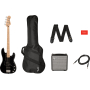 Гитарный набор с бас-гитарой SQUIER AFFINITY SERIES PJ BASS START PACK BLACK