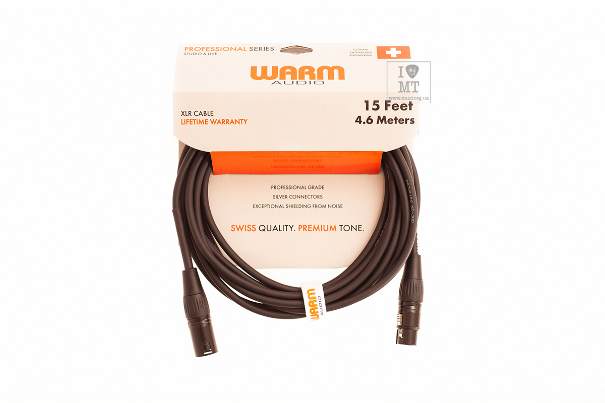 Кабель микрофонный WARM AUDIO Pro-XLR-15'