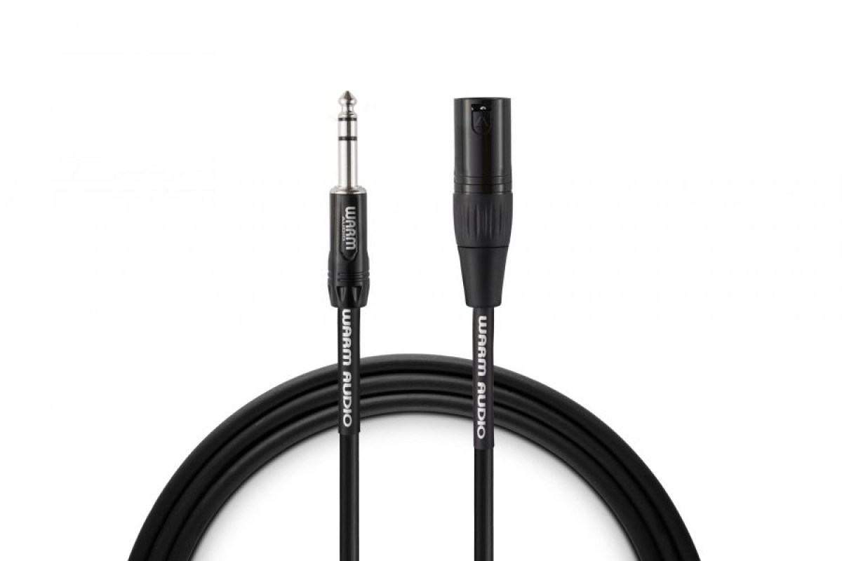 Кабель комутаційний WARM AUDIO Pro-XLRm-TRSm-3'