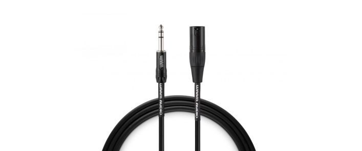 Кабель комутаційний WARM AUDIO Pro-XLRm-TRSm-3'