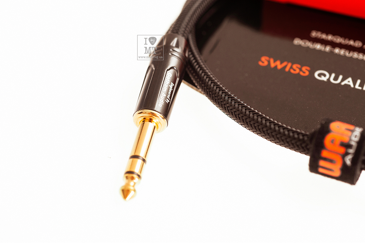 Кабель коммутационный WARM AUDIO Prem-XLRm-TRSm-3'