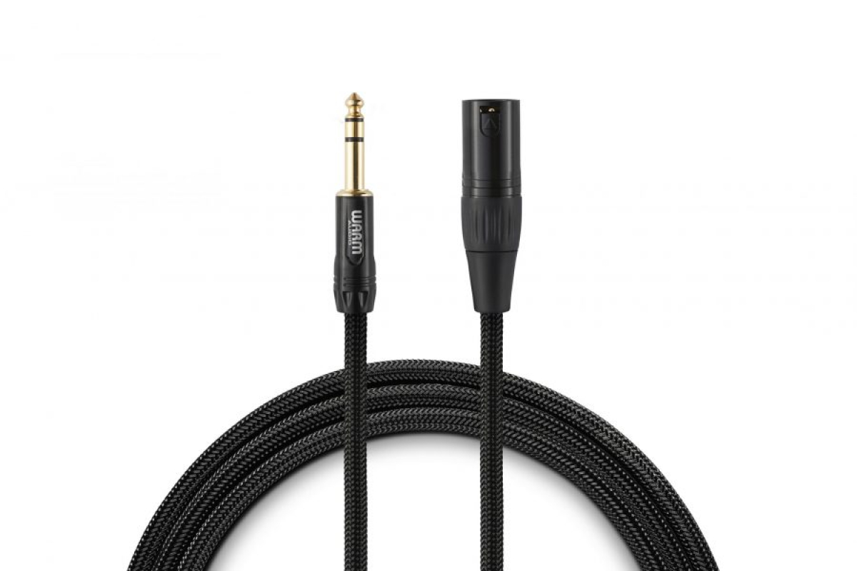 Кабель комутаційний WARM AUDIO Prem-XLRm-TRSm-6'