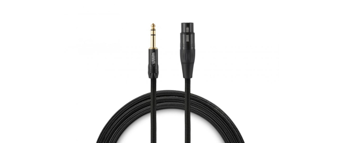 Кабель комутаційний WARM AUDIO Prem-XLRf-TRSm-3'