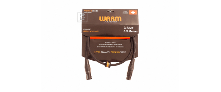 Кабель микрофонный WARM AUDIO Prem-XLR-3'