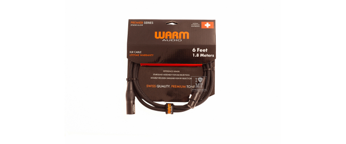 Кабель микрофонный WARM AUDIO Prem-XLR-6'
