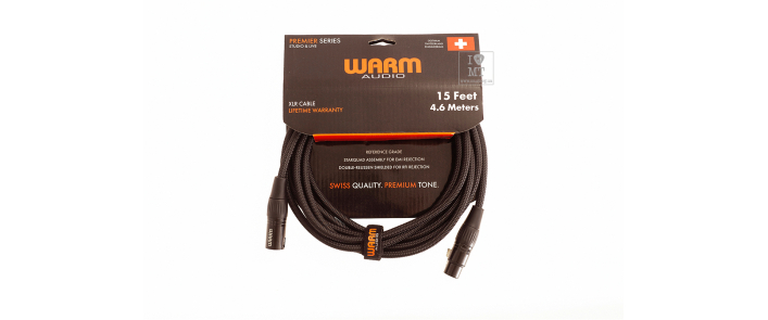 Кабель мікрофонний WARM AUDIO Prem-XLR-15'