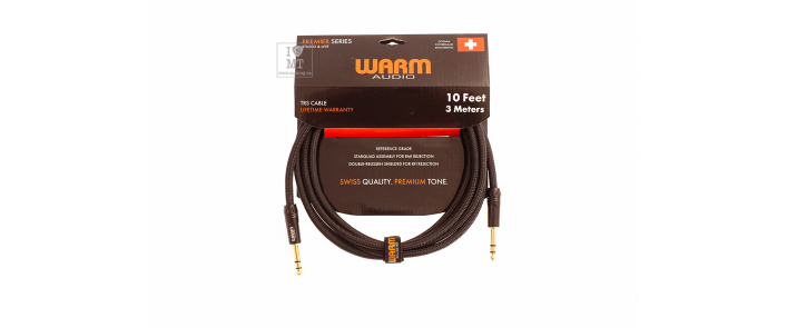Кабель инструментальный WARM AUDIO Prem-TRS-10'