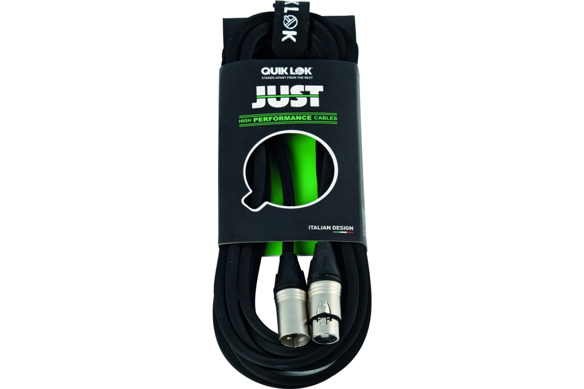 Кабель микрофонный QUIK LOK JUST MF 10 SL