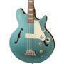 EPIPHONE JACK CASADY BASS FADED PELHAM BLUE Бас-гитара полуакустическая