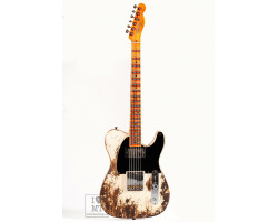 FENDER CUSTOM SHOP LIMITED EDITION 1951 HS TELECASTER SUPER HEAVY RELIC AGED WHITE BLONDE Электрогитара
