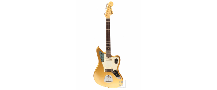 Электрогитара FENDER CUSTOM SHOP LIMITED EDITION 1963 JAGUAR JOURNEYMAN RELIC AGED AZTEC GOLD