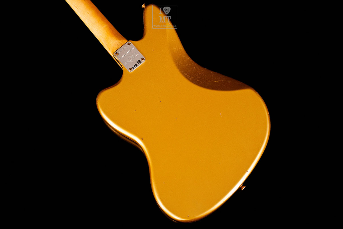 Электрогитара FENDER CUSTOM SHOP LIMITED EDITION 1963 JAGUAR JOURNEYMAN RELIC AGED AZTEC GOLD