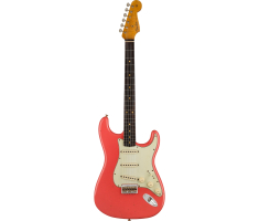 Електрогітара FENDER CUSTOM SHOP LIMITED EDITION 1961 STRATOCASTER HARDTAIL JOURNEYMAN RELIC FADED AGED FIESTA RED
