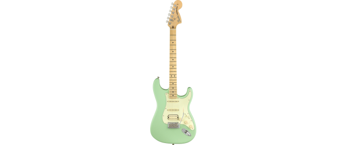 Электрогитара FENDER AMERICAN PERFORMER STRATOCASTER HSS MN SURF GREEN
