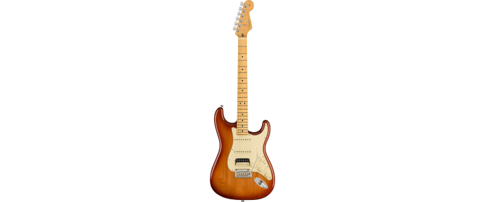 Электрогитара FENDER AMERICAN PRO II STRATOCASTER HSS MN SIENNA SUNBURST