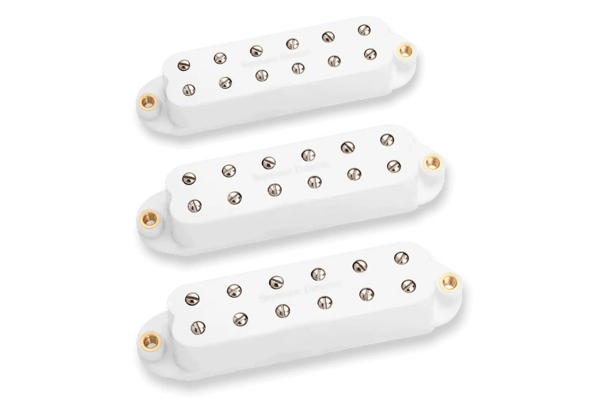Набор звукоснимателей SEYMOUR DUNCAN LITTLE '59 FOR STRAT WHITE SET