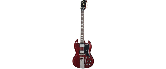 Электрогитара GIBSON CUSTOM SHOP 60th ANNIVERSARY 1961 SG LES PAUL STANDARD VOS CHERRY RED