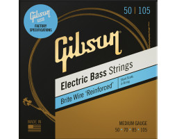 GIBSON SBG-SSM SHORT SCALE BRITE WIRE BASS STRINGS MEDIUM Струны для бас-гитар