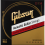 Струны для акустических гитар GIBSON SAG-CBRW13 COATED 80/20 BRONZE ACOUSTIC GUITAR STRINGS MEDIUM