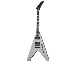 GIBSON DAVE MUSTAINE FLYING V EXP SILVER METALLIC Електрогітара