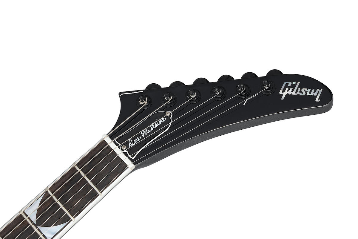GIBSON DAVE MUSTAINE FLYING V EXP SILVER METALLIC Електрогітара