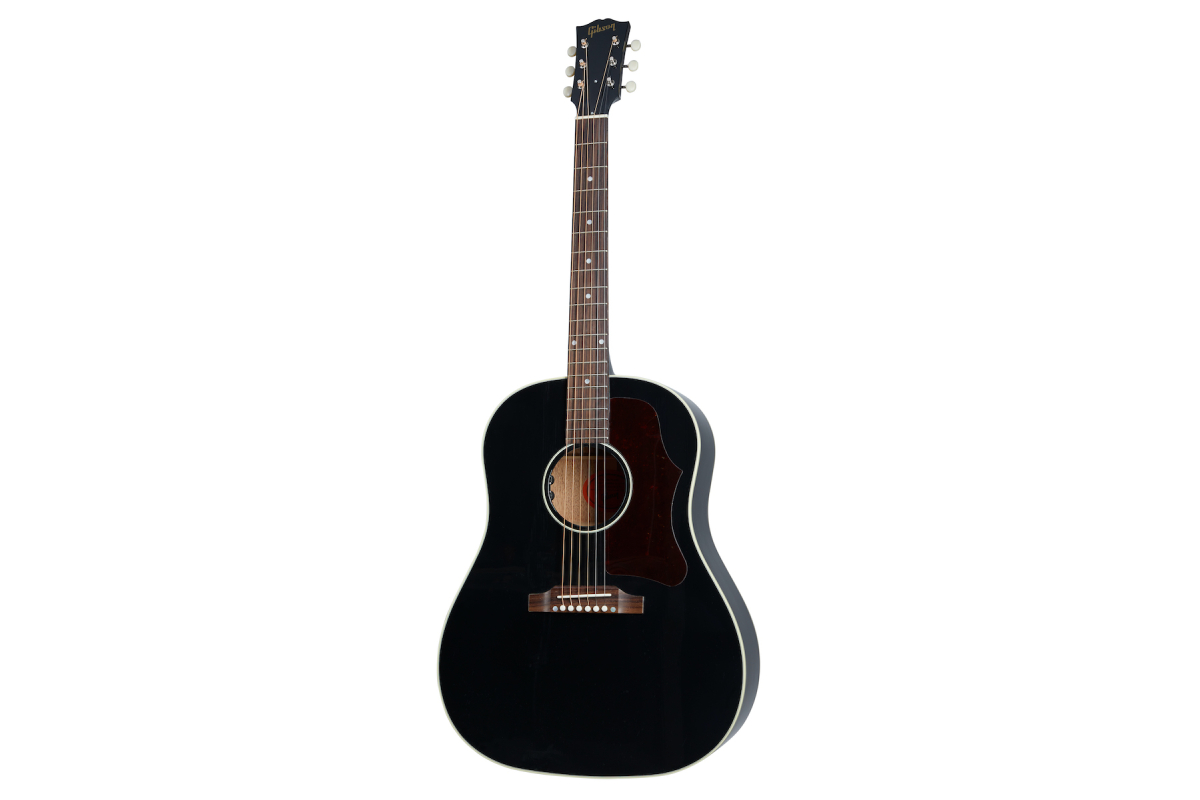 GIBSON J-45 ORIGINAL 50s EBONY Гитара электроакустическая