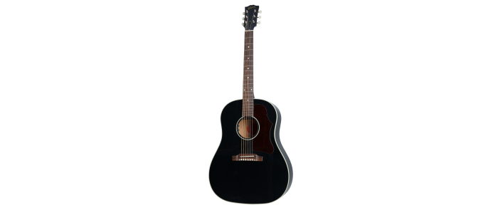 GIBSON J-45 ORIGINAL 50s EBONY Гитара электроакустическая
