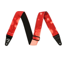FENDER STRAP 2" TIE DYE ACID WASH RED Ремінь гітарний