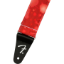 FENDER STRAP 2" TIE DYE ACID WASH RED Ремінь гітарний