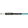 Кабель инструментальный FENDER CABLE PROFESSIONAL SERIES 10' GLOW IN DARK BLUE