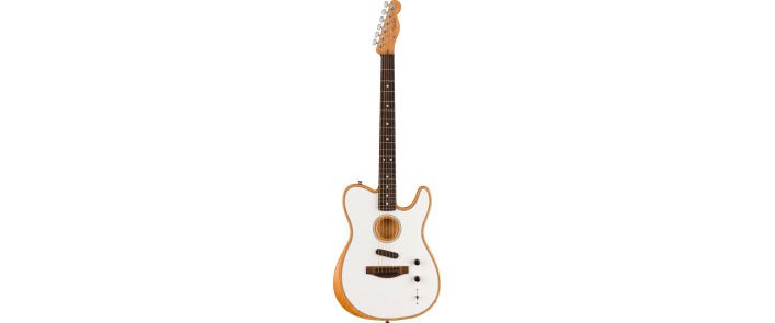 FENDER ACOUSTASONIC PLAYER TELECASTER ARCTIC WHITE Электрогитара